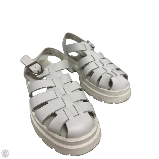 Sandals Heels Block By Free People In White, Size: 7.5