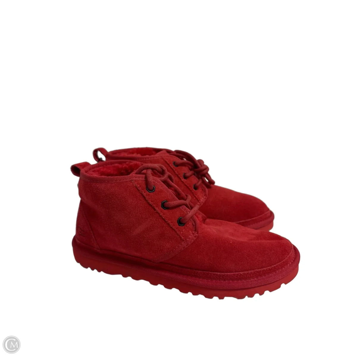Boots Designer By Ugg In Red, Size: 7