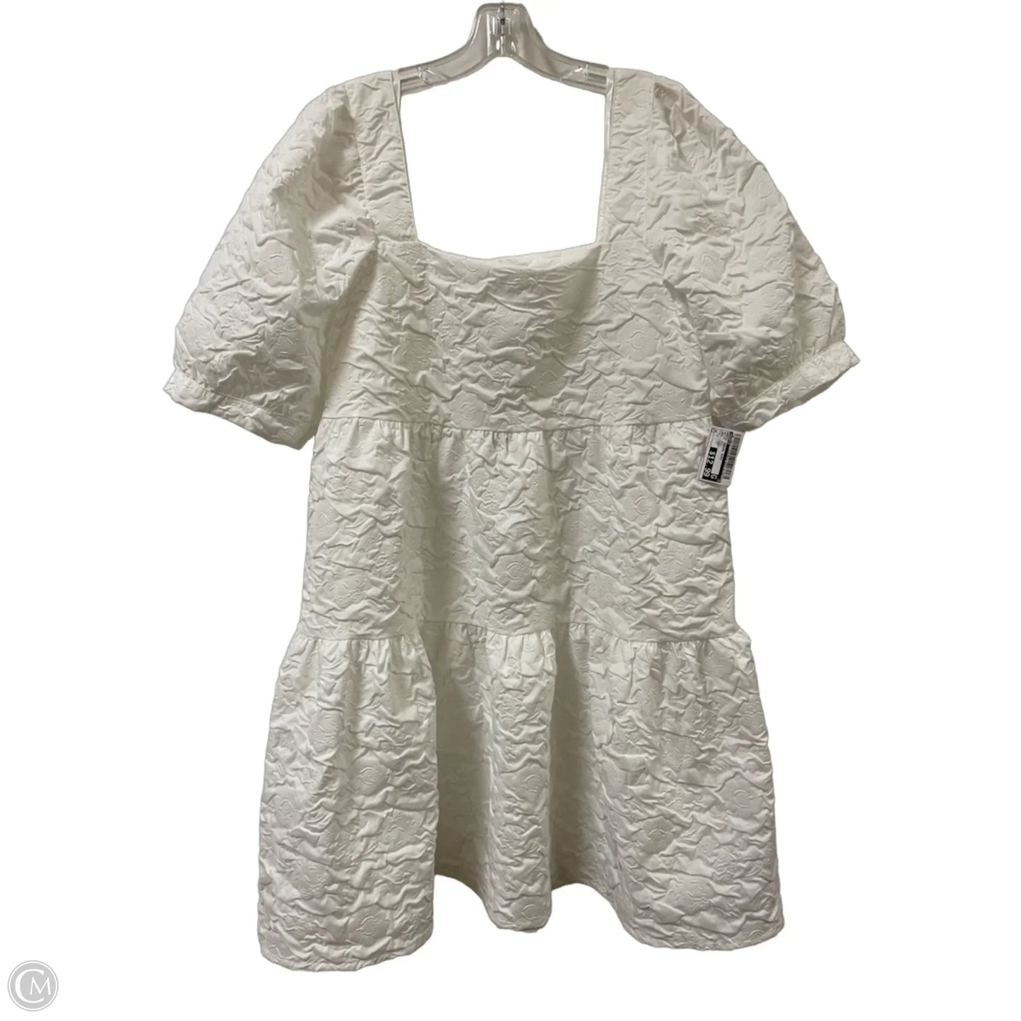 Dress Casual Midi By Mudpie In White, Size: L