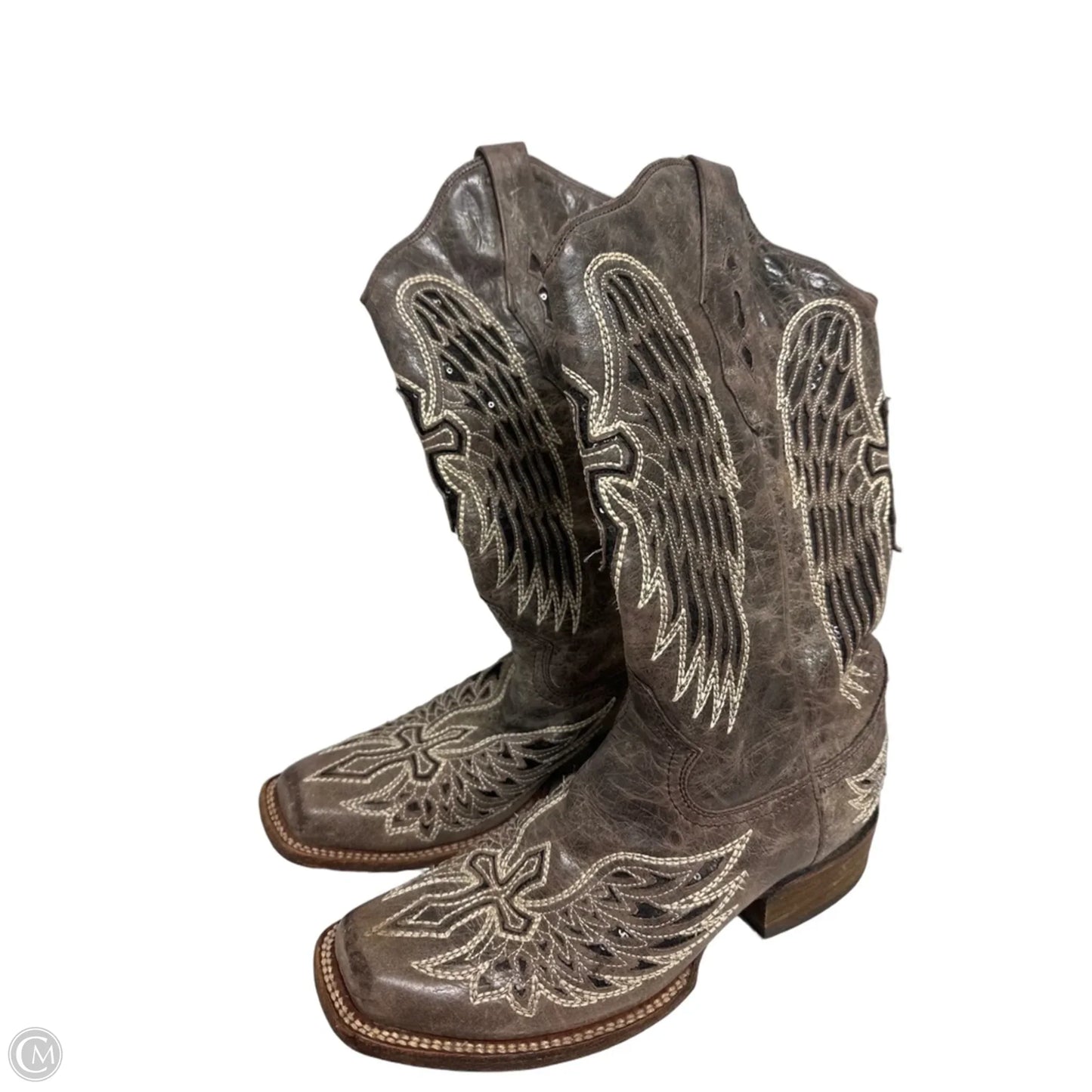 Boots Western By Corral In Brown, Size: 8.5