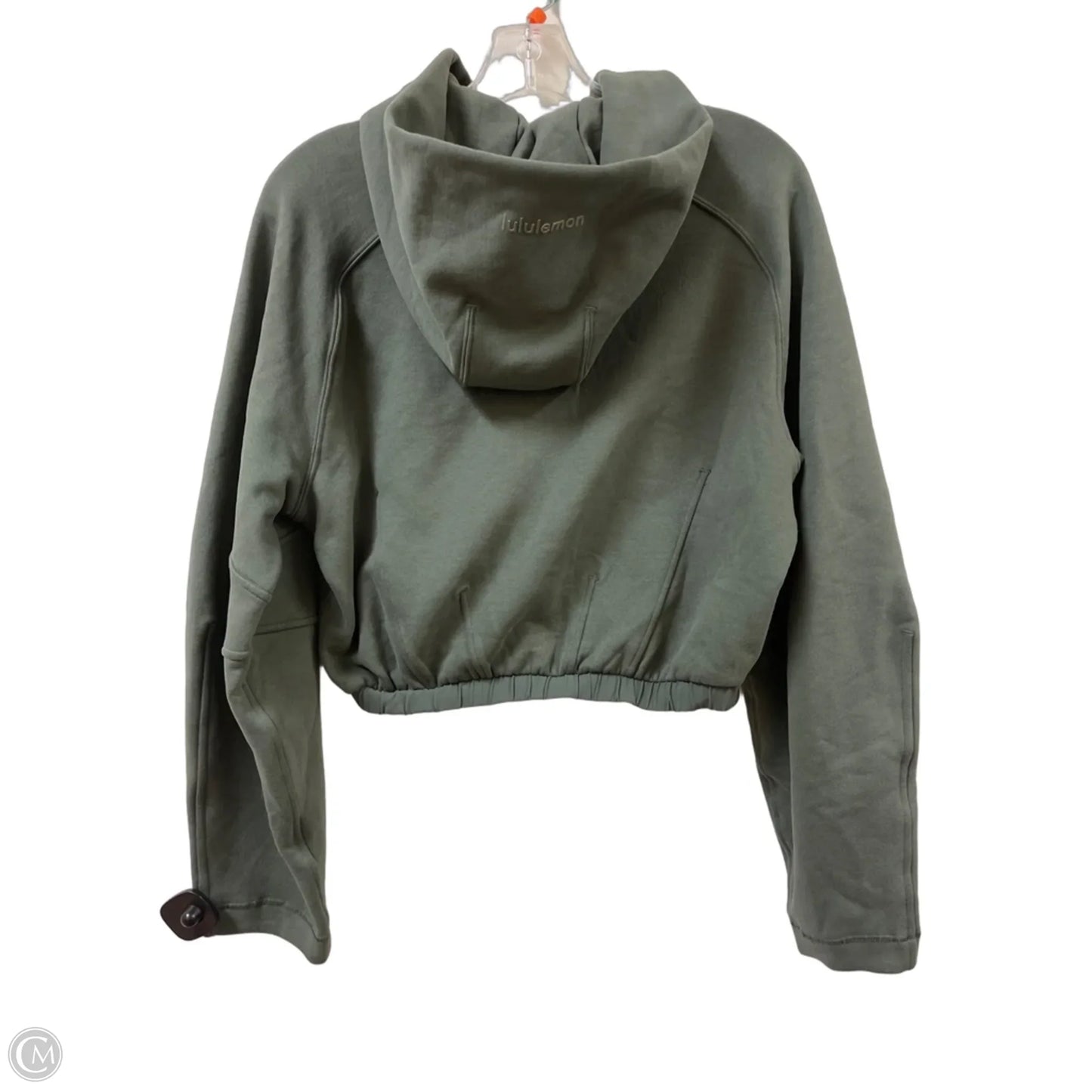 Athletic Jacket By Lululemon In Green, Size: 4