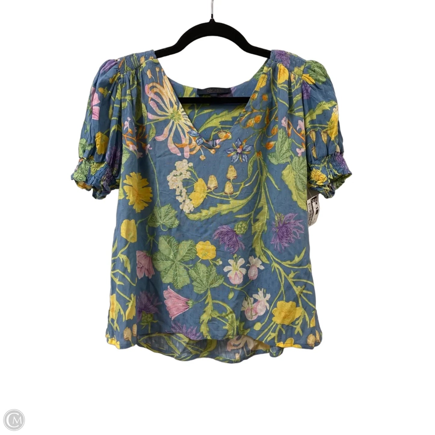 Top Short Sleeve By Rachel Roy In Blue, Size: Xs