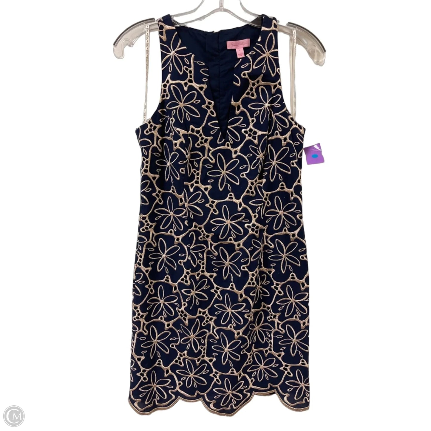 Dress Designer By Lilly Pulitzer In Navy, Size: S