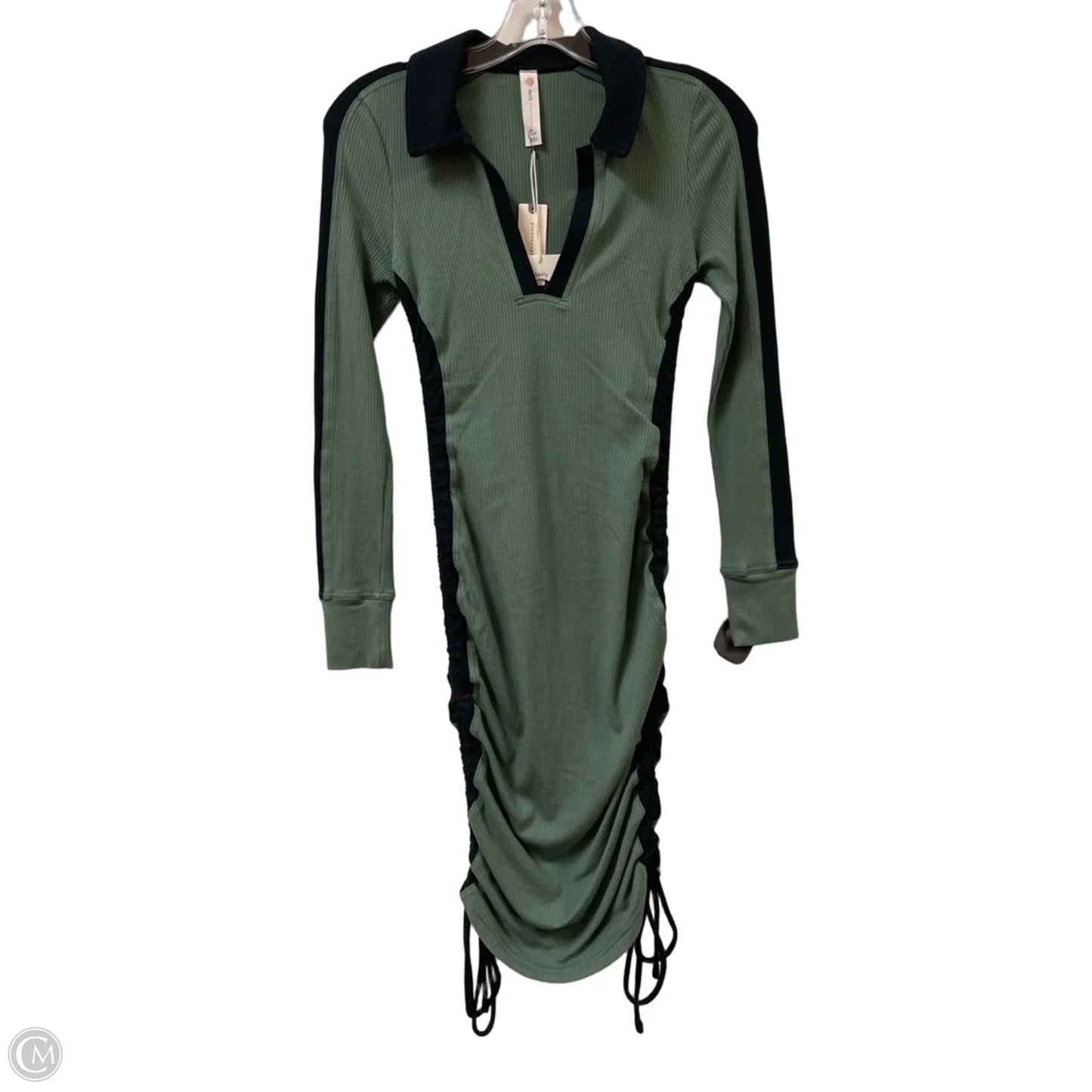Dress Casual Midi By Daily Practice By Anthropologie In Green, Size: Xxs