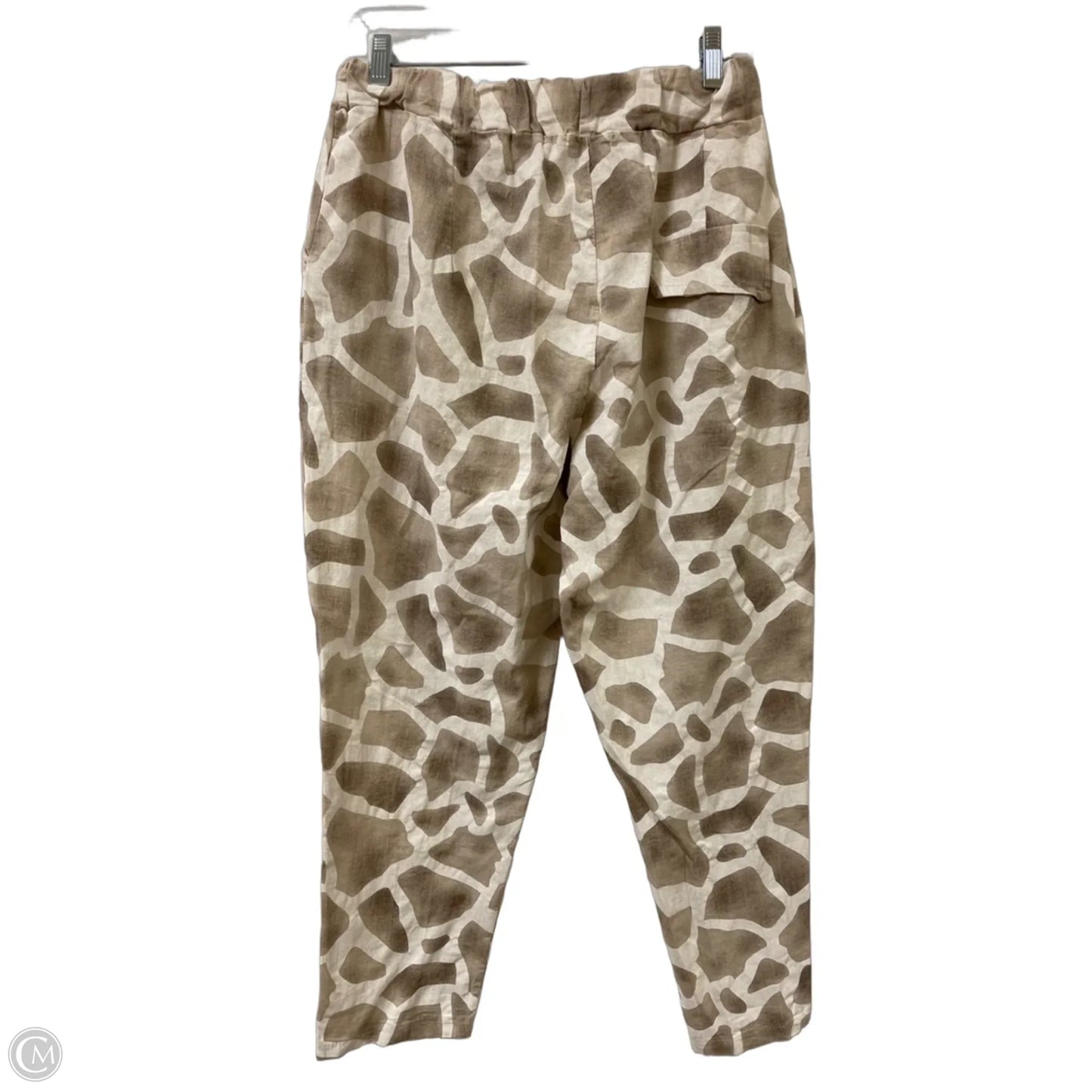 Pants Linen By Clothes Mentor In Tan, Size: Osfm