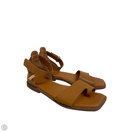 Sandals Flats By Franco Sarto In Brown, Size: 8