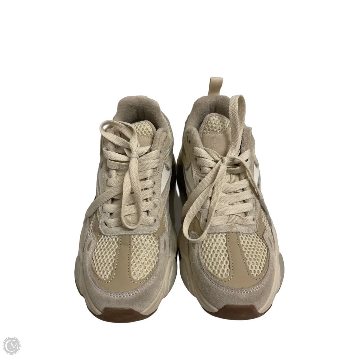 Shoes Athletic By Reebok In Cream, Size: 7.5