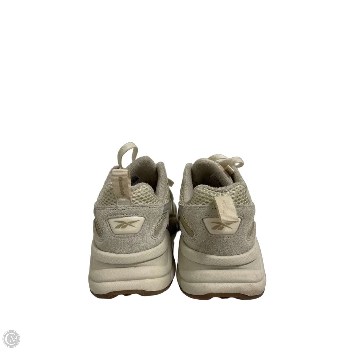 Shoes Athletic By Reebok In Cream, Size: 7.5