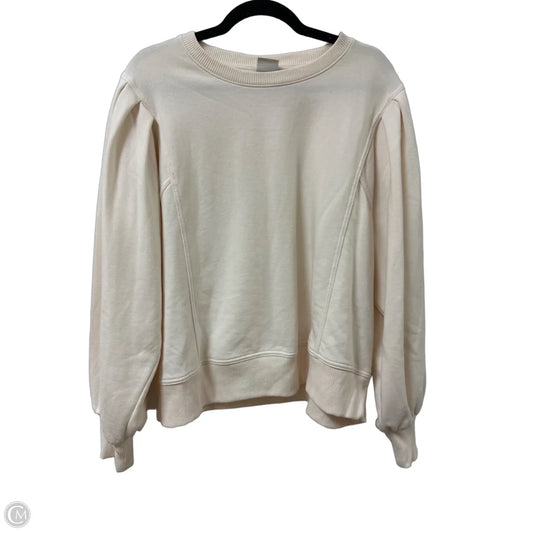 Sweater By A New Day In Cream, Size: Xl