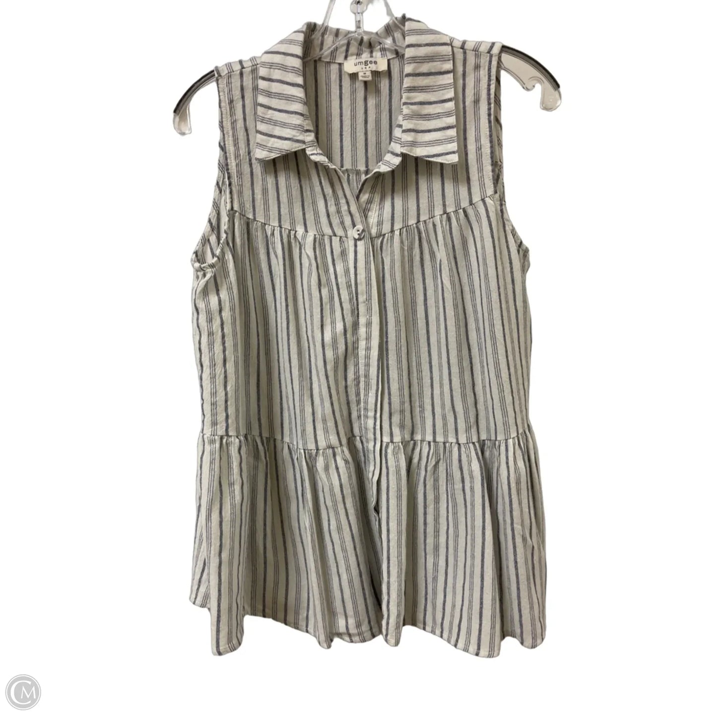 Tunic Sleeveless By Umgee In Navy, Size: M