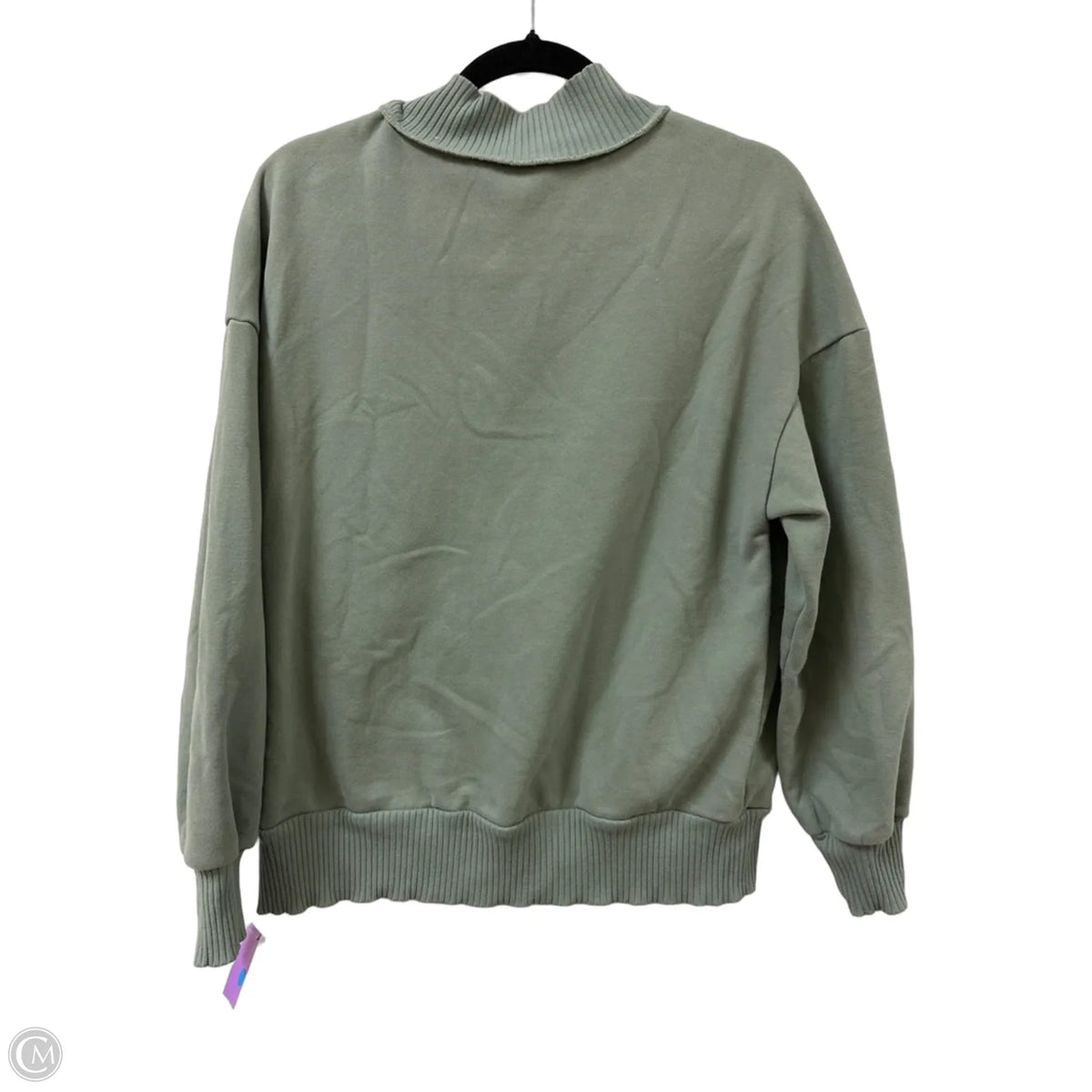 Sweater By Clothes Mentor In Green, Size: M