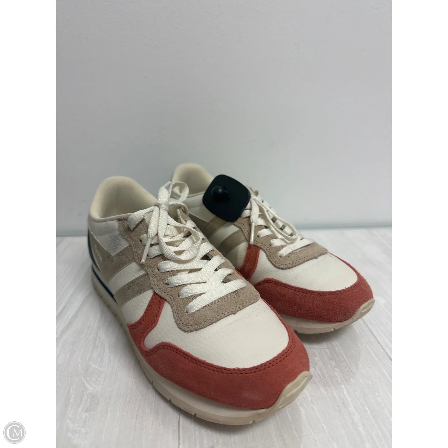 Shoes Sneakers By Gola In Blue & Red & White, Size: 9