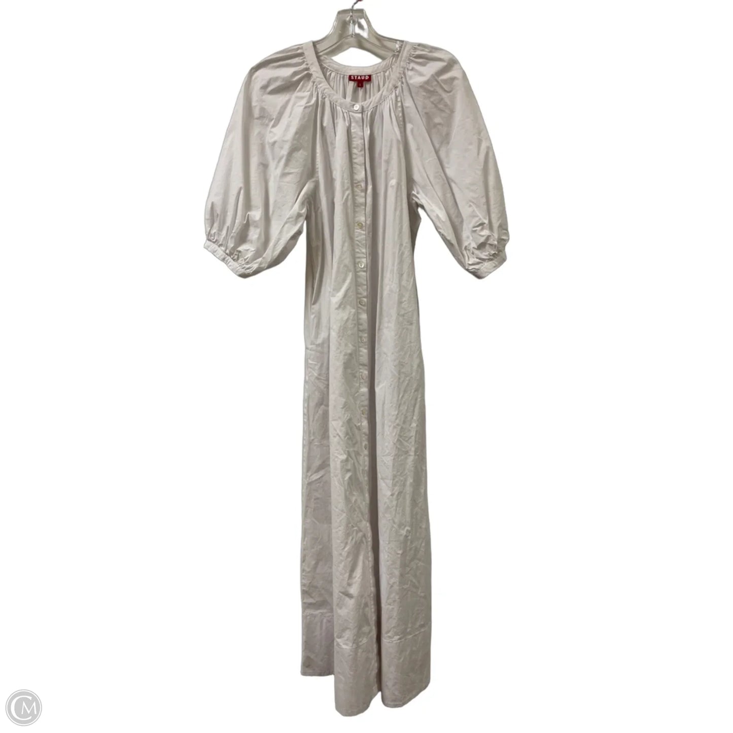 Dress Casual Maxi By Cma In White, Size: L