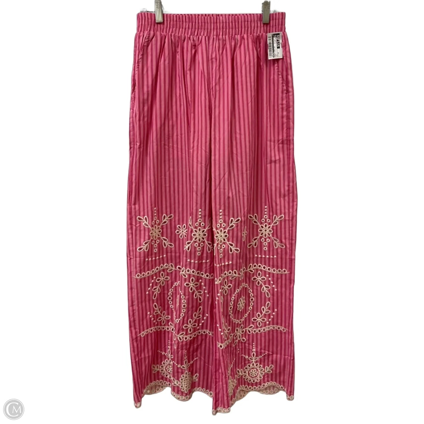Pants Wide Leg By Entro In Pink, Size: 10