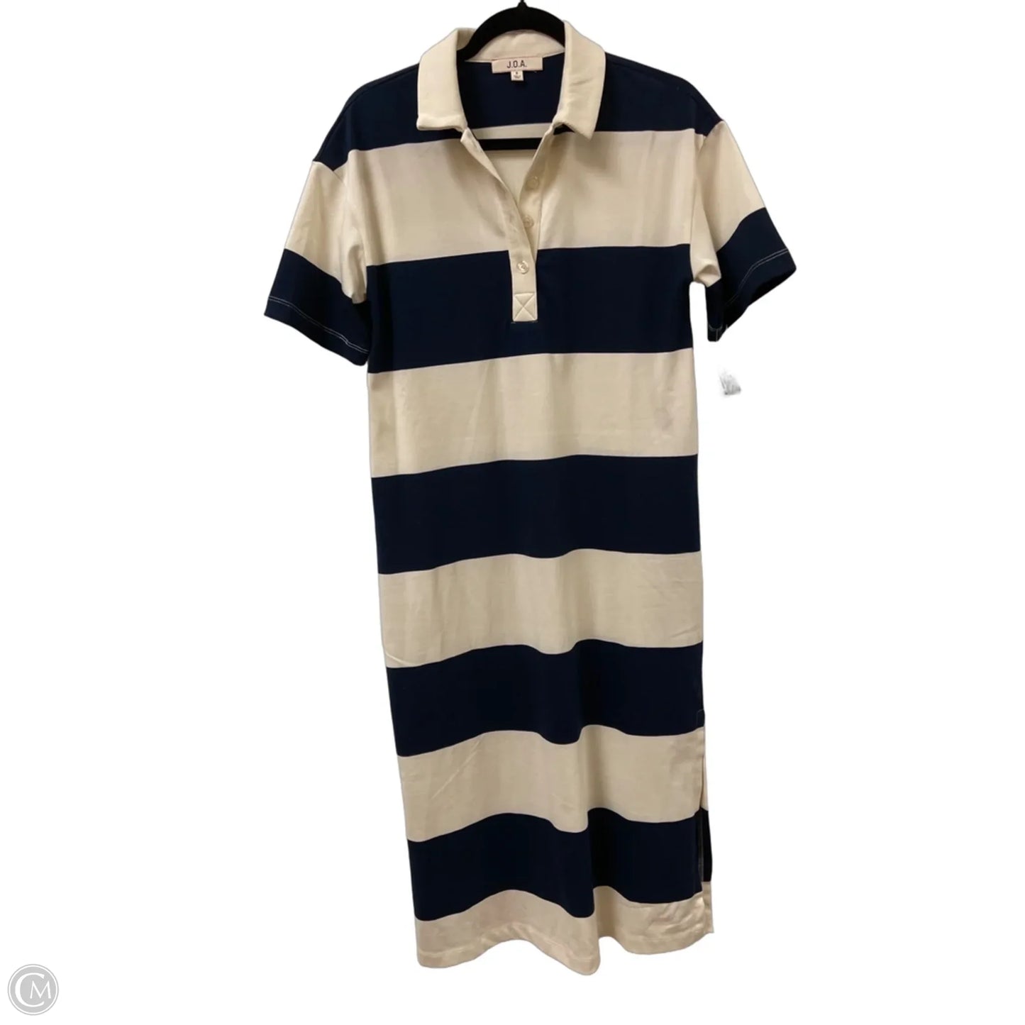 Dress Casual Maxi By Joa In Navy, Size: S
