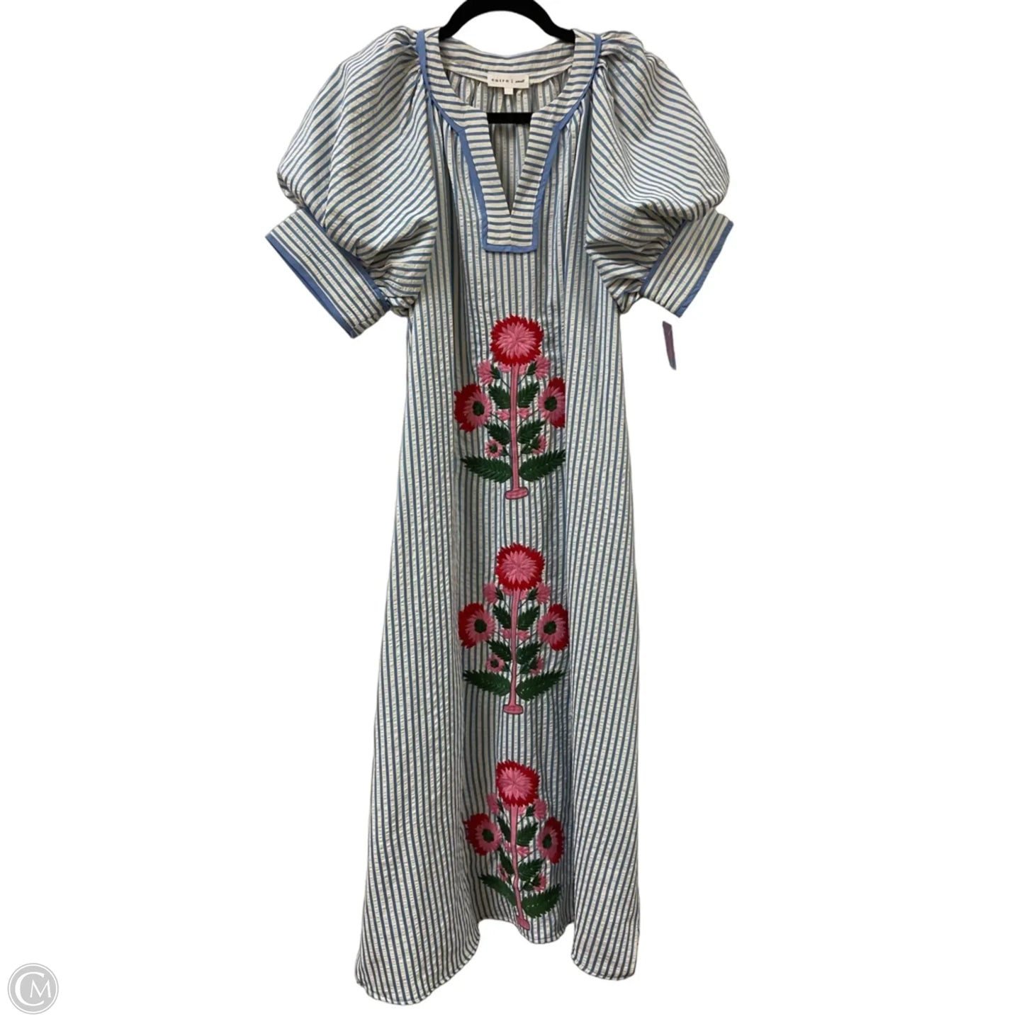 Dress Casual Maxi By Entro In Blue, Size: S