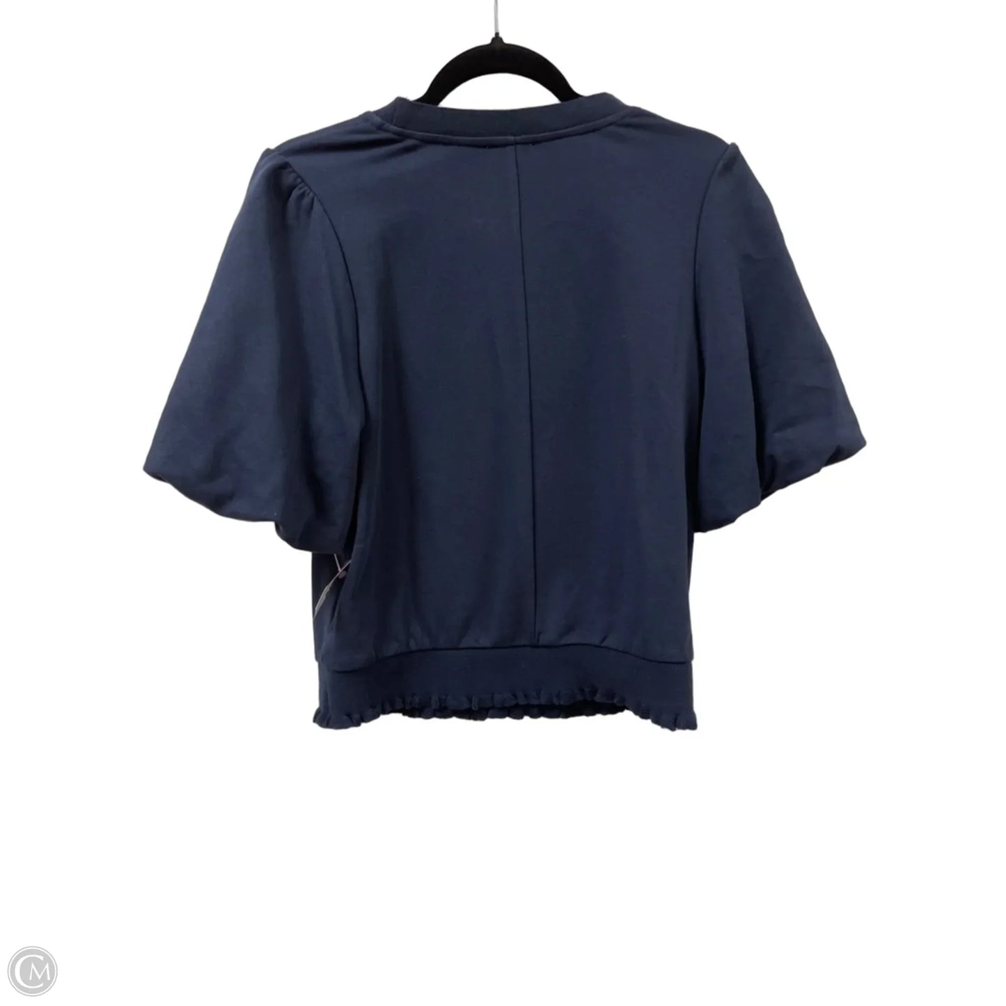 Sweater Short Sleeve By Voy In Navy, Size: S