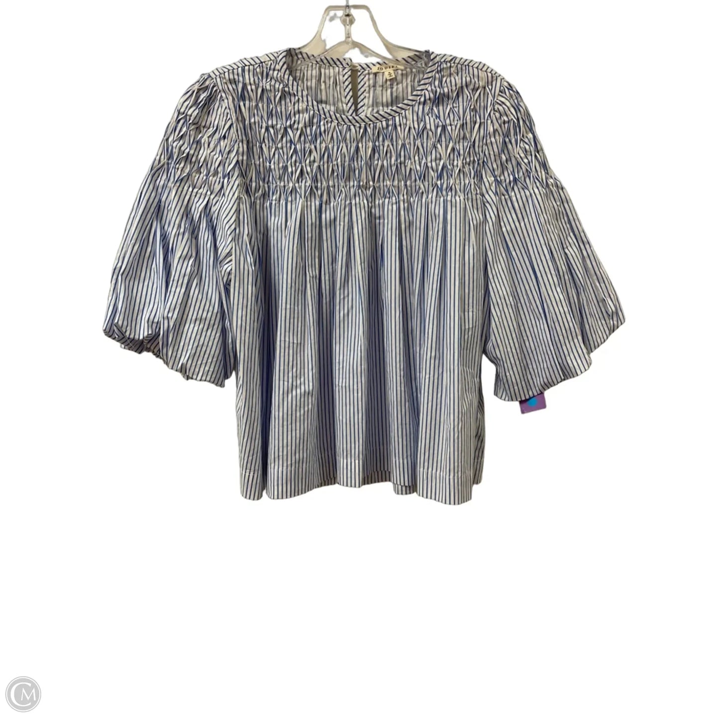 Top Short Sleeve By Jodifl In Blue, Size: M
