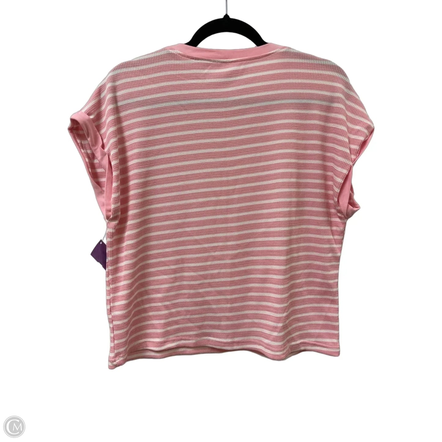 Top Short Sleeve By Clothes Mentor In Pink, Size: M