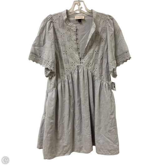 Dress Casual Short By Universal Thread In Blue, Size: S