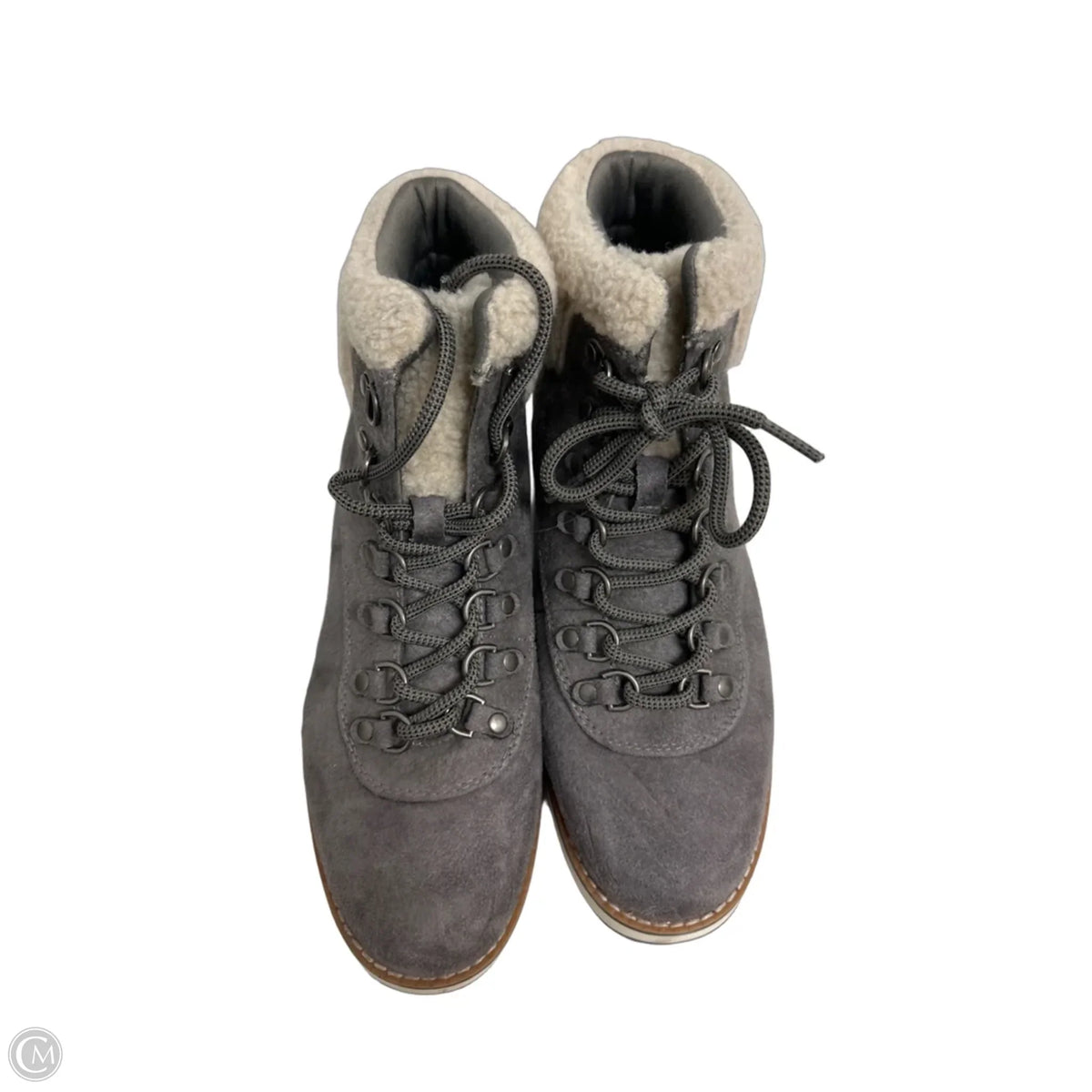 Boots Hiking By White Mountain In Grey, Size: 7.5