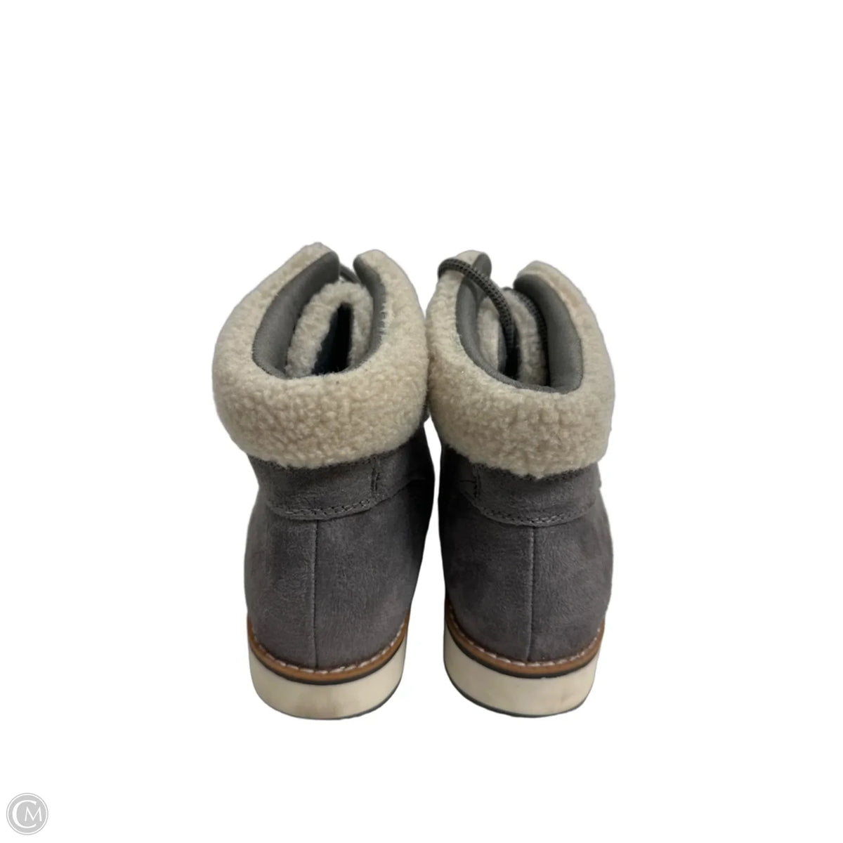 Boots Hiking By White Mountain In Grey, Size: 7.5