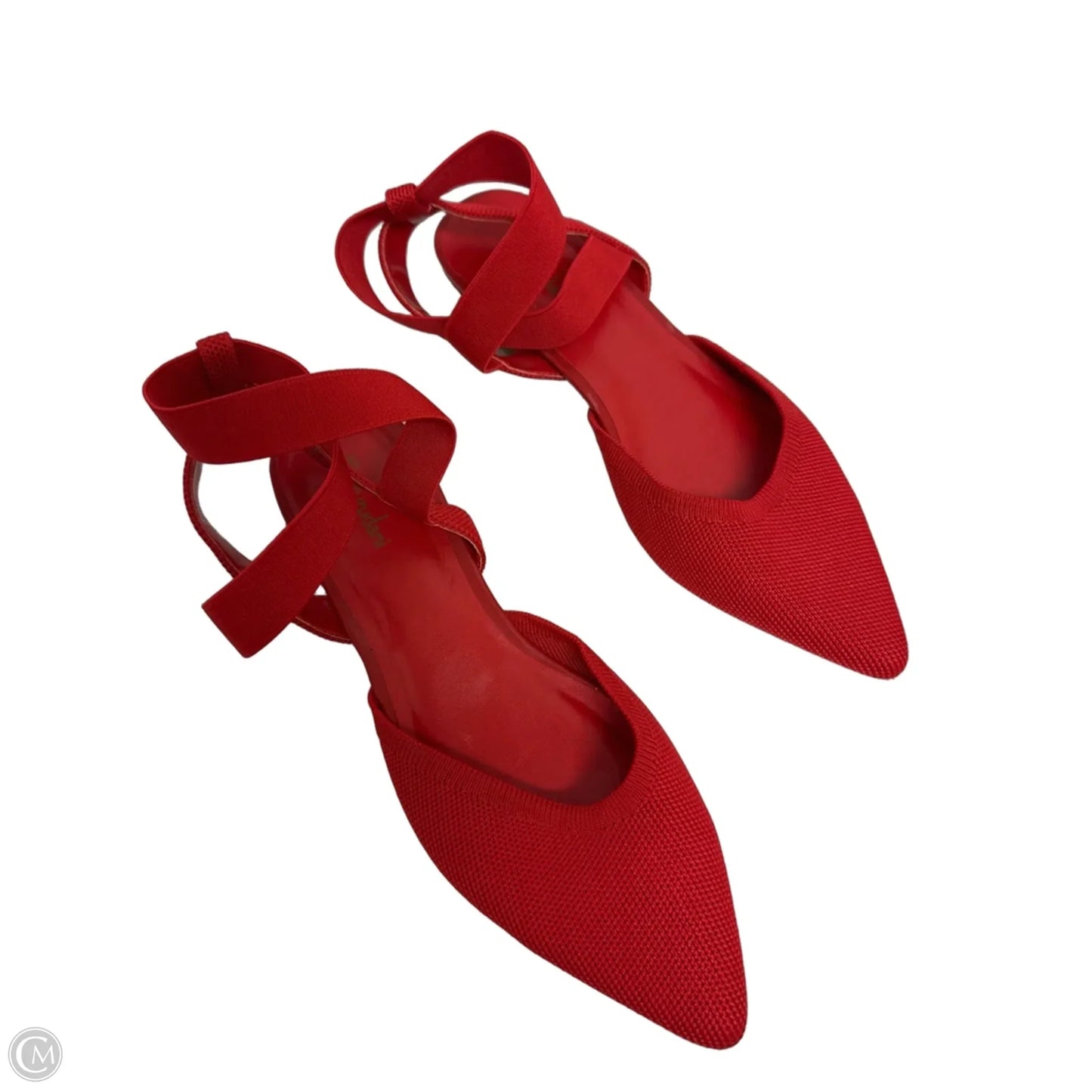 Shoes Flats By Clothes Mentor In Red, Size: 7.5