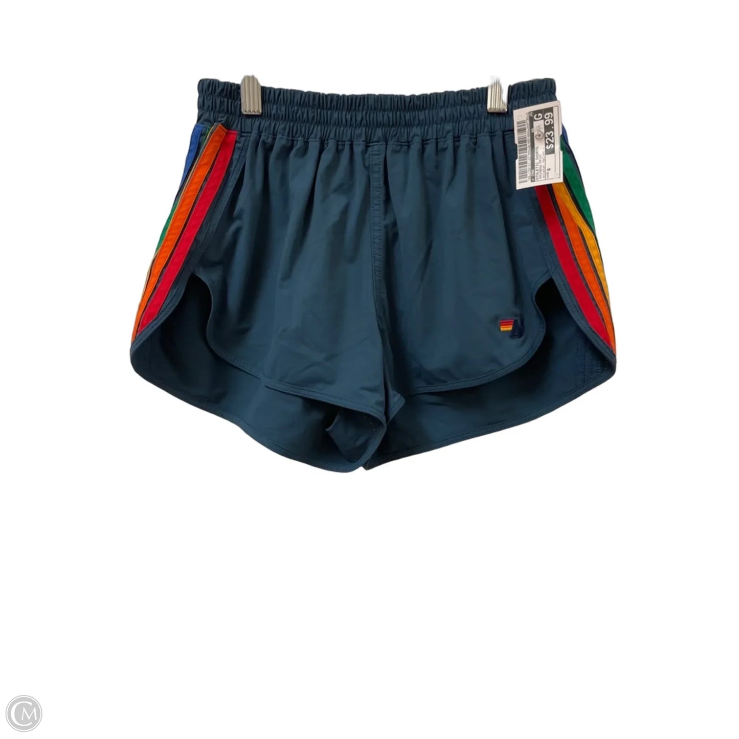 Athletic Shorts By Cma In Rainbow Print, Size: 6