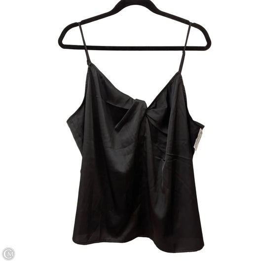Top Sleeveless By Banana Republic In Black, Size: Xl