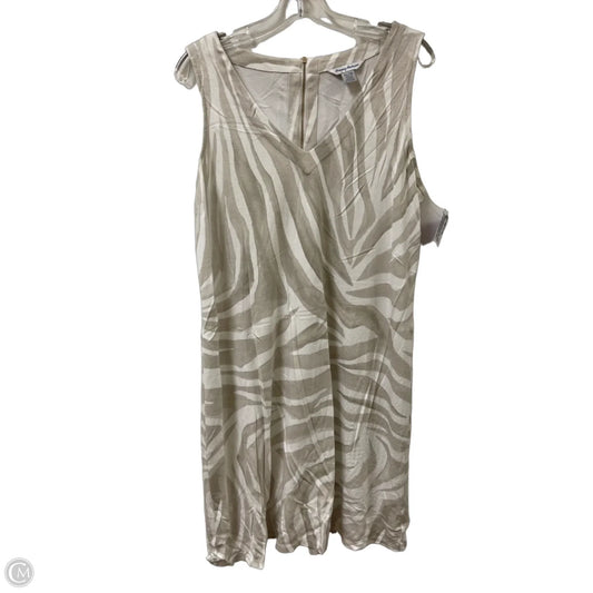 Dress Casual Midi By Tommy Bahama In Cream, Size: Xl