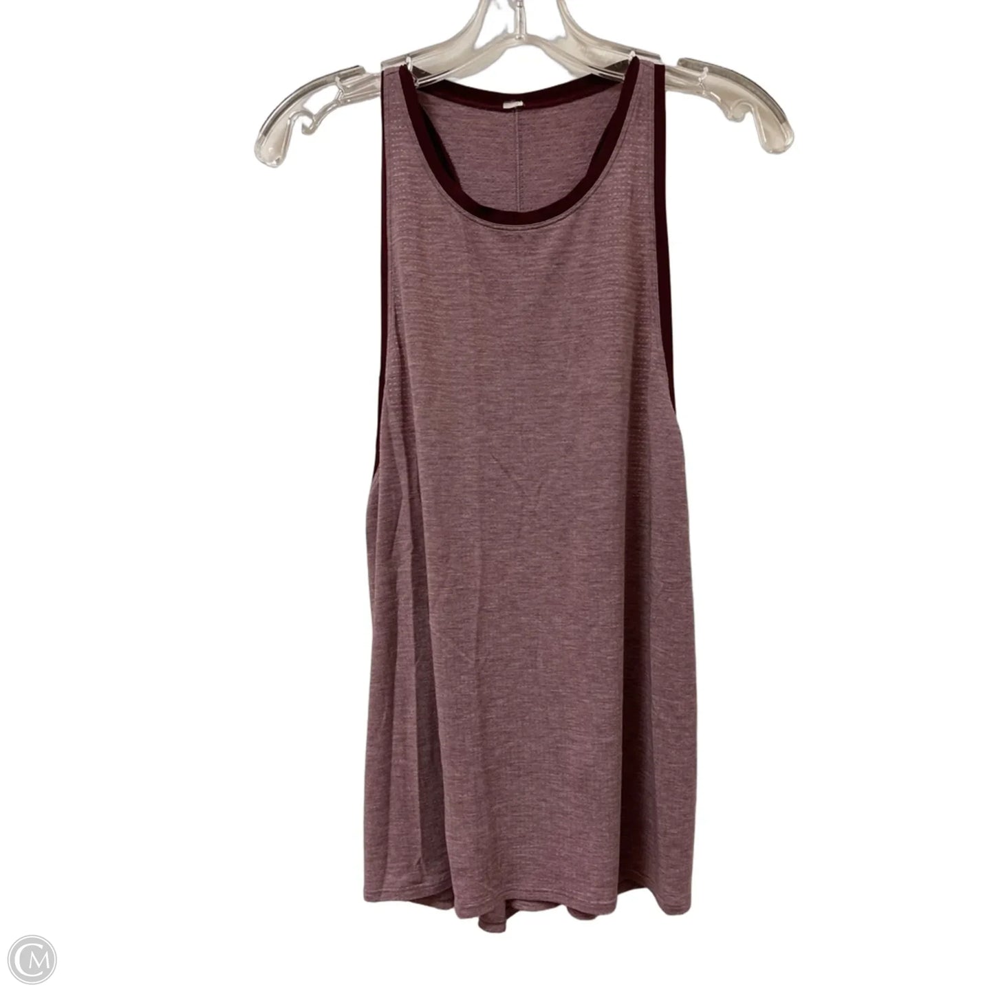 Athletic Tank Top By Lululemon In Red, Size: S