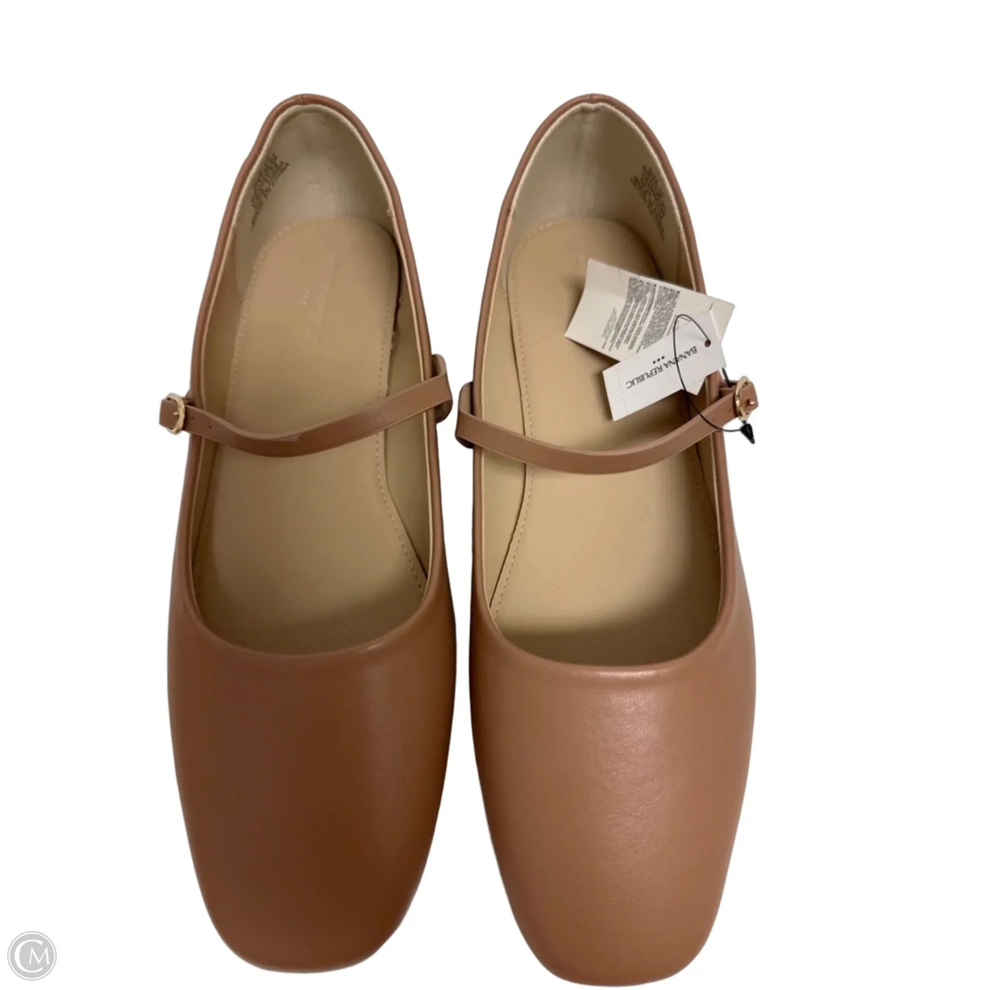 Shoes Flats By Banana Republic In Tan, Size: 10
