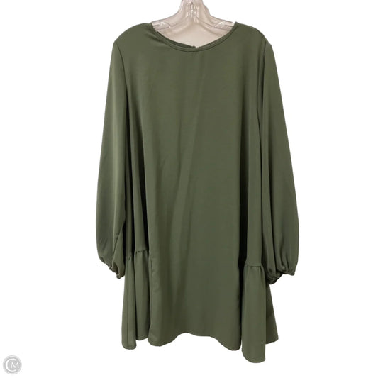 Dress Casual Midi By Shein In Green, Size: 1x