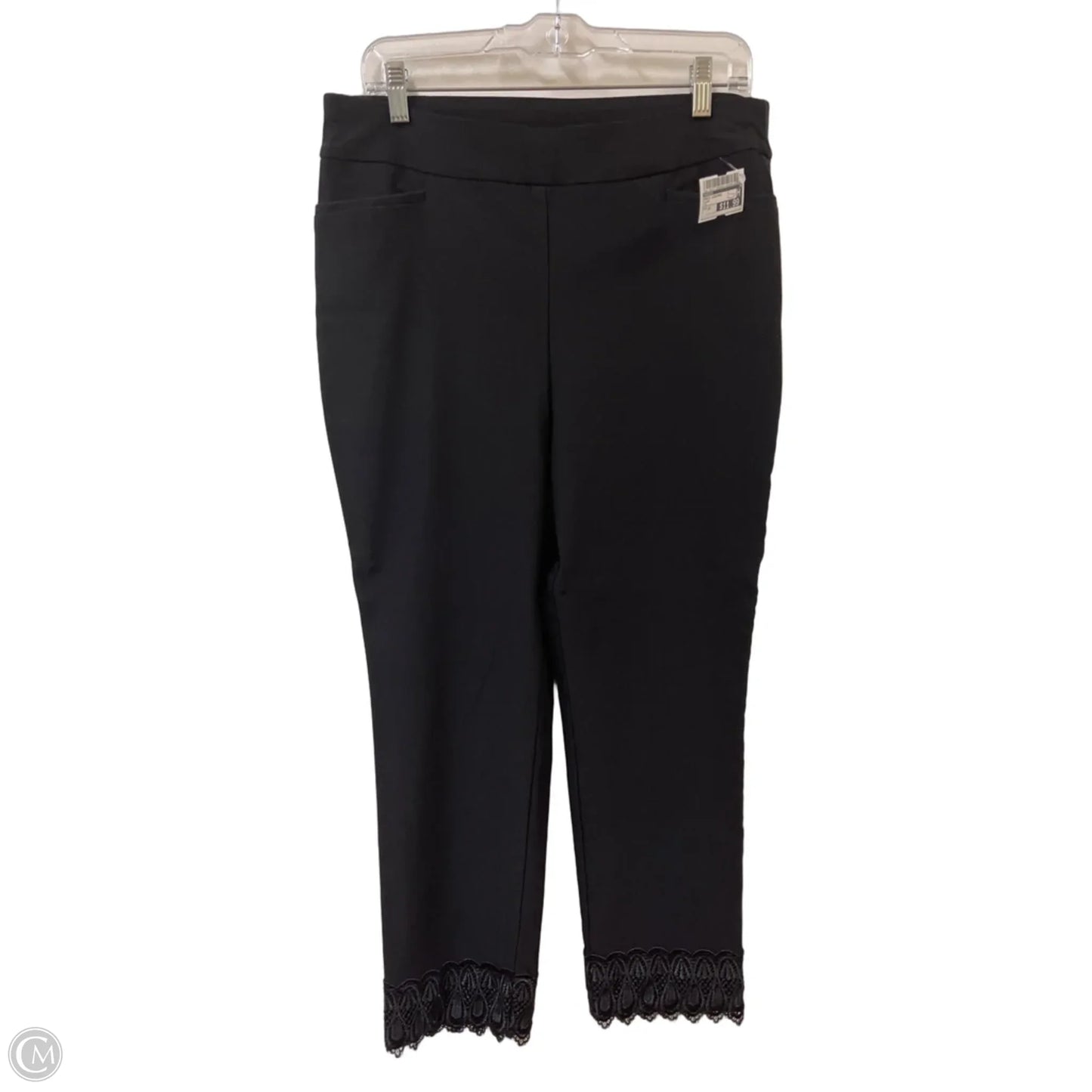 Pants Leggings By Chicos In Black, Size: 10