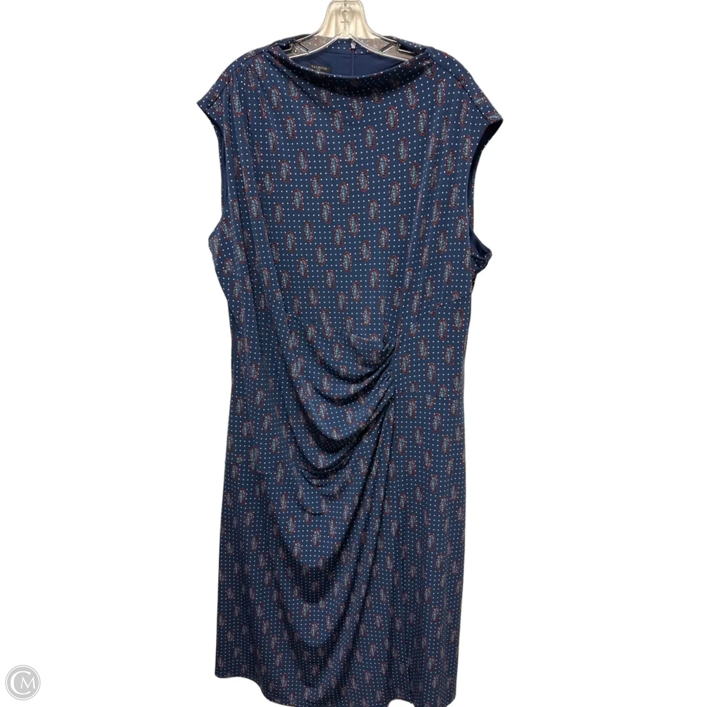Dress Casual Maxi By Talbots In Blue, Size: 2x