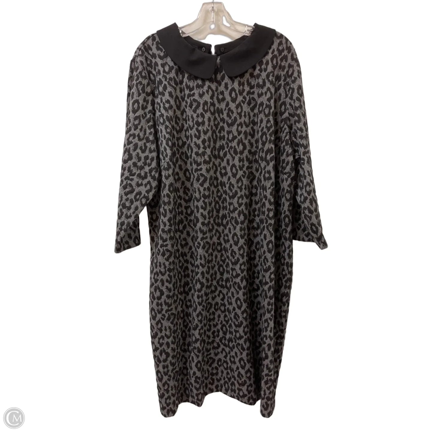 Dress Casual Maxi By Talbots In Animal Print, Size: 2x