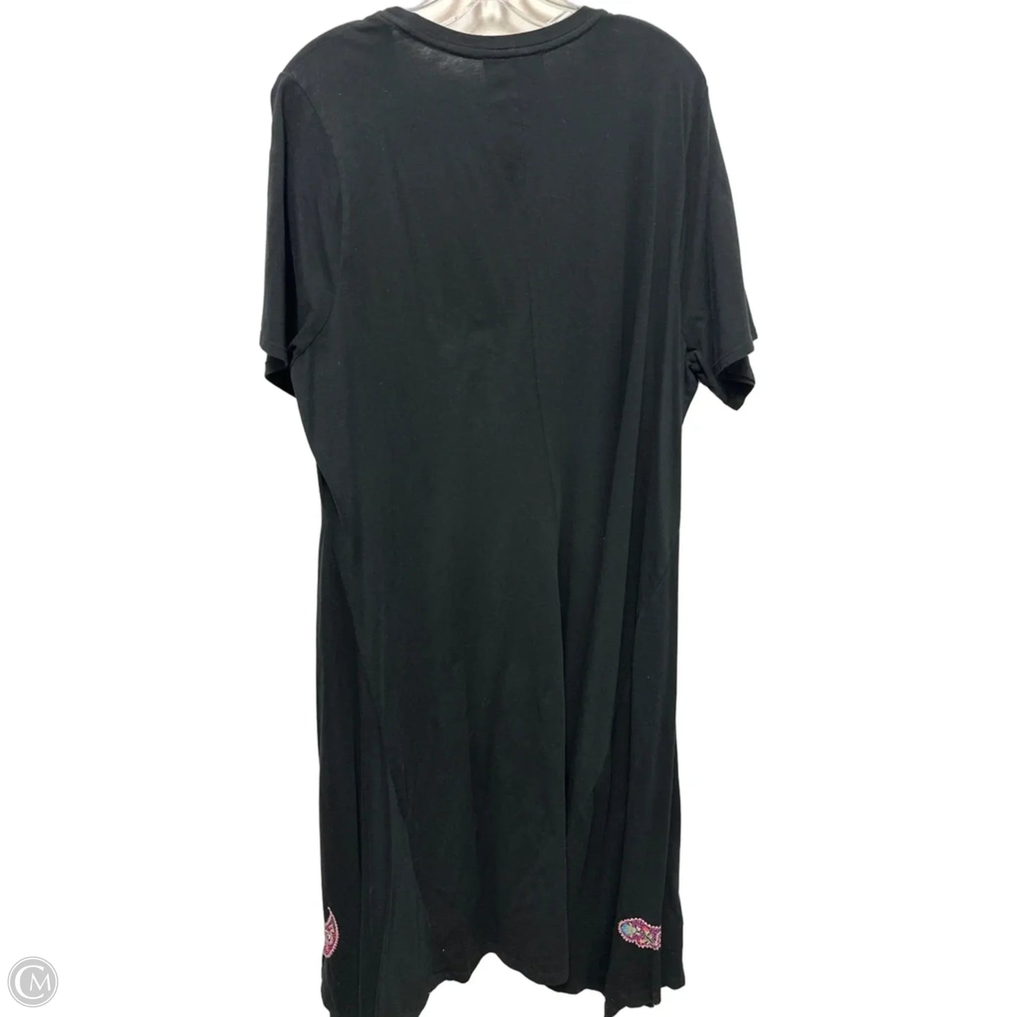 Dress Designer By Johnny Was In Black, Size: 2x