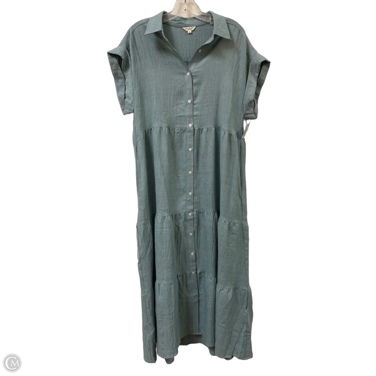 Dress Casual Maxi By Max Studio In Blue, Size: L