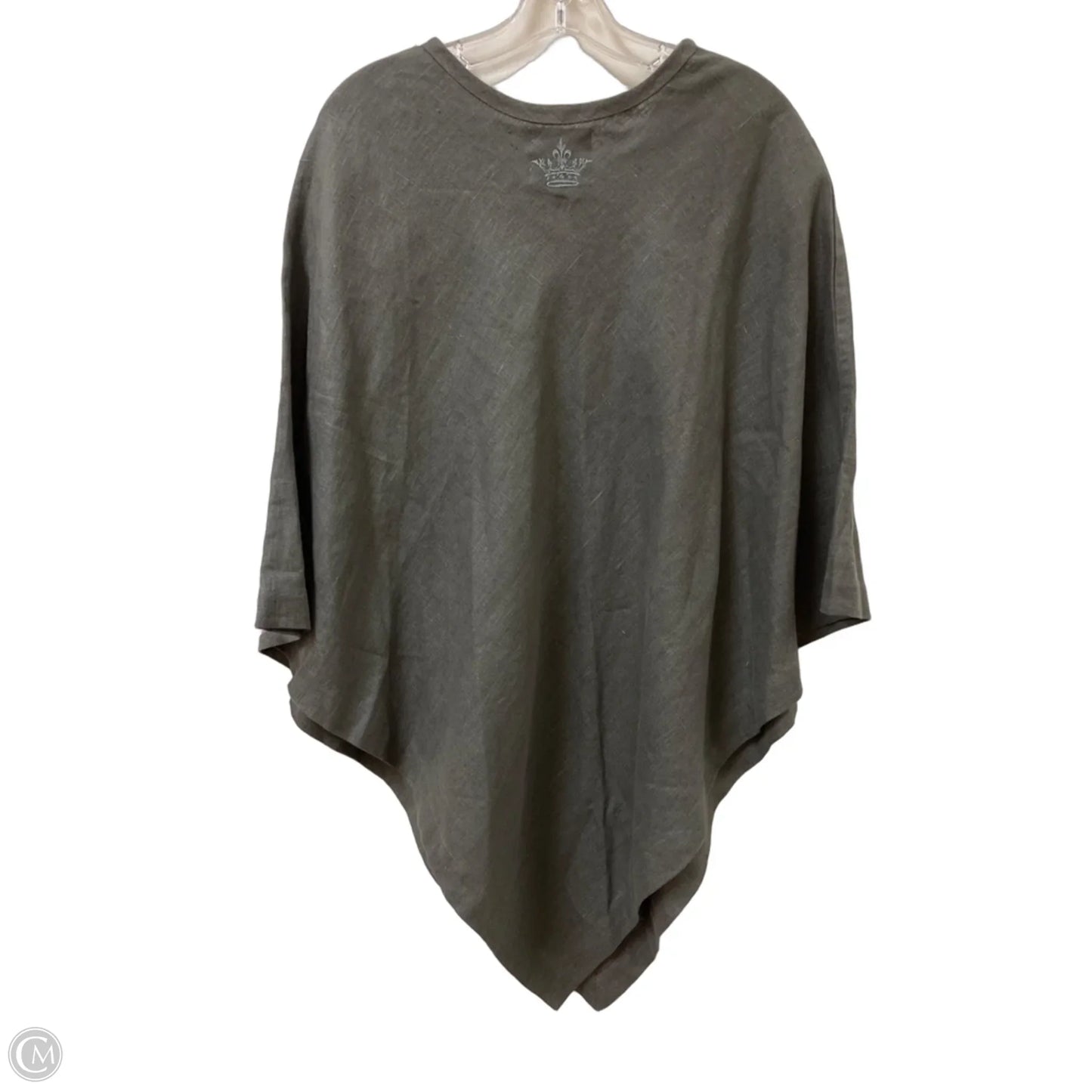 Shawl By Clothes Mentor In Grey, Size: Osfm