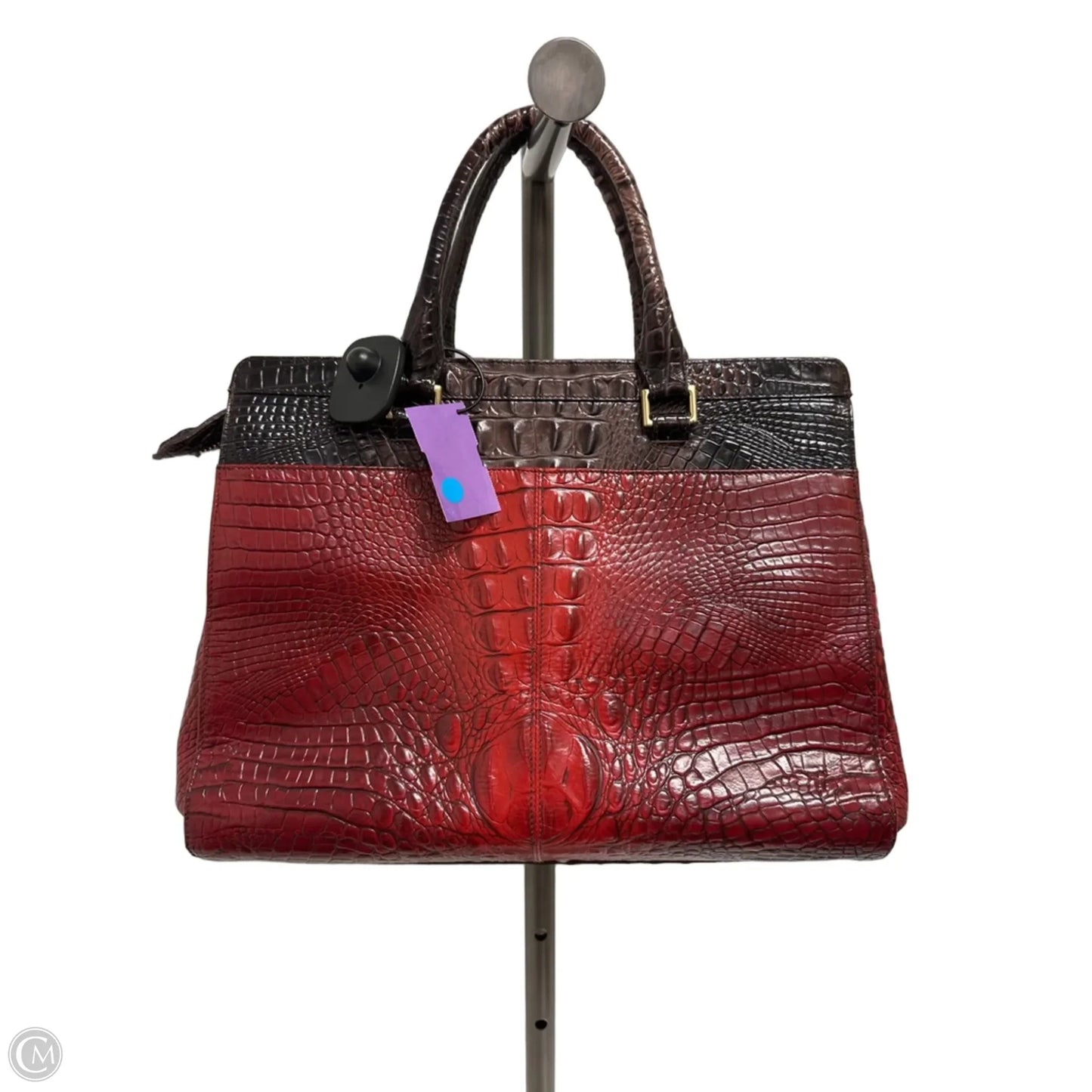 Handbag Designer By Brahmin, Size: Large