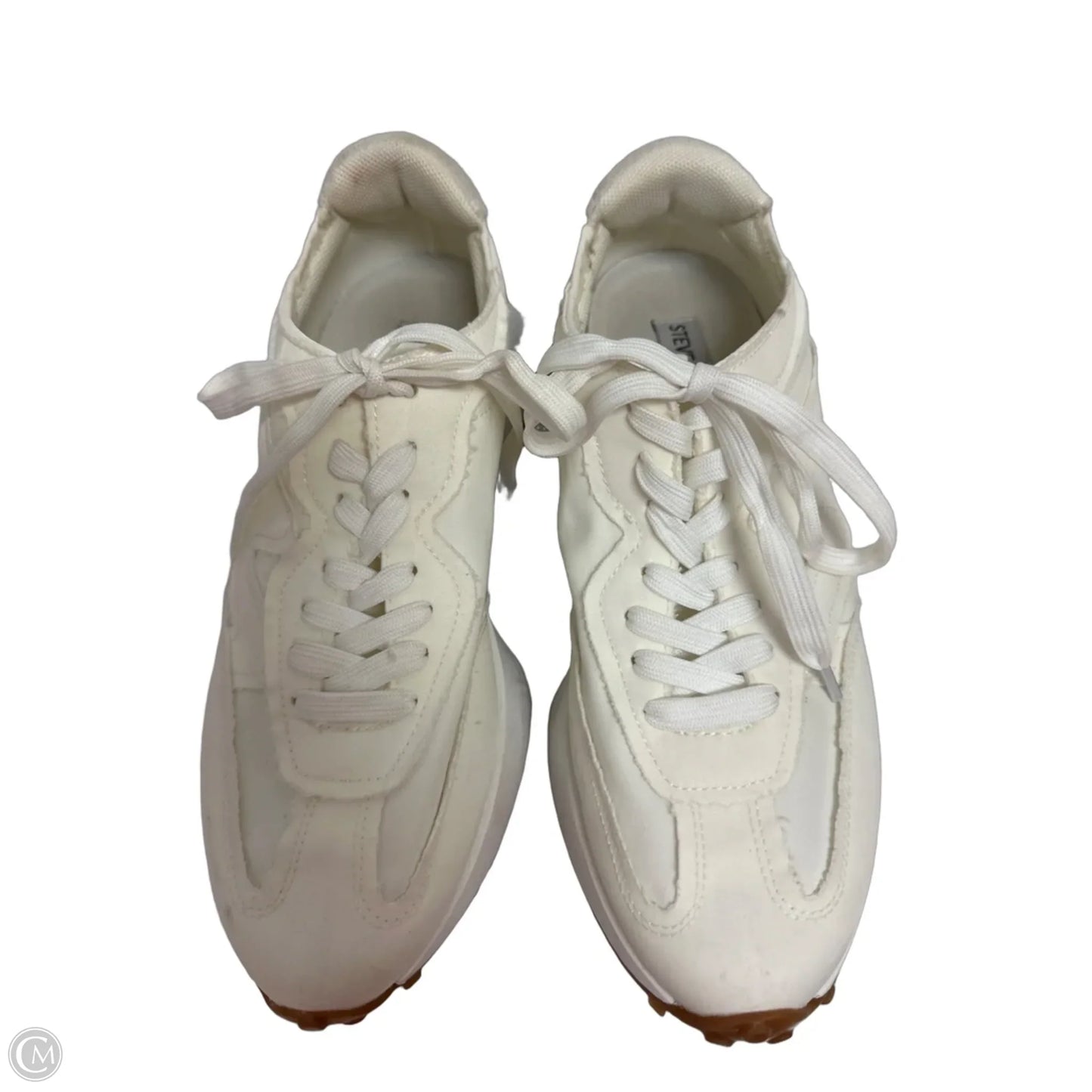 Shoes Sneakers By Steve Madden In Cream, Size: 9
