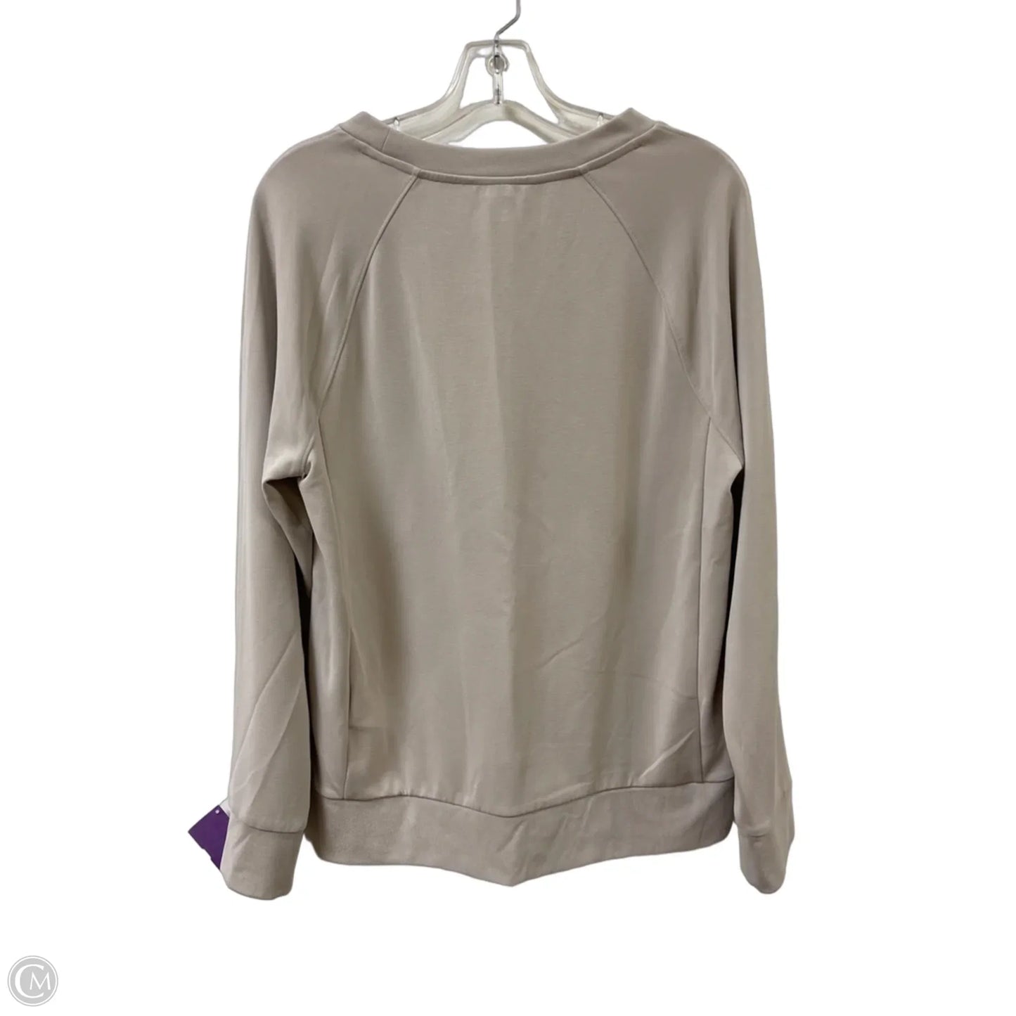 Athletic Sweatshirt Crewneck By Athleta In Grey, Size: M