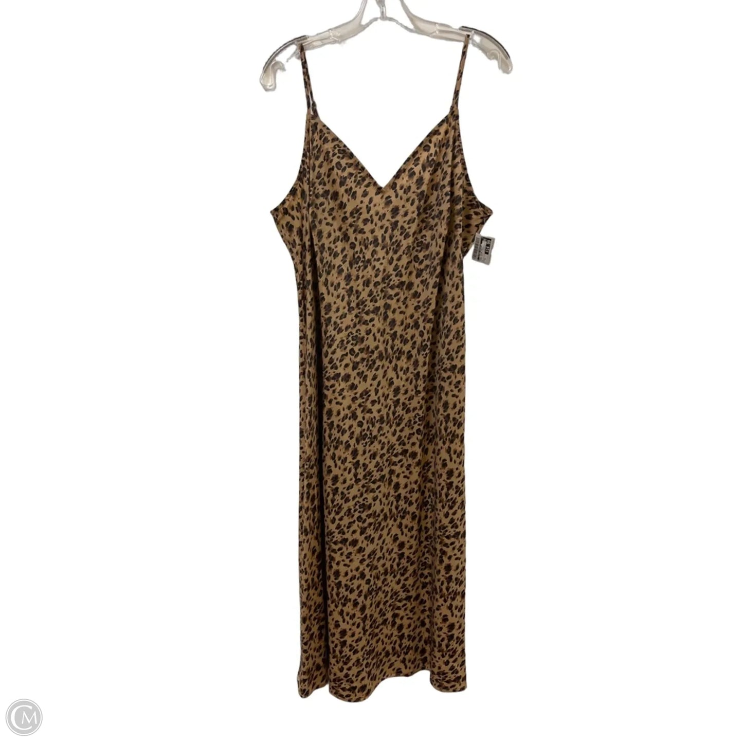 Dress Casual Maxi By Clothes Mentor In Animal Print, Size: Xl