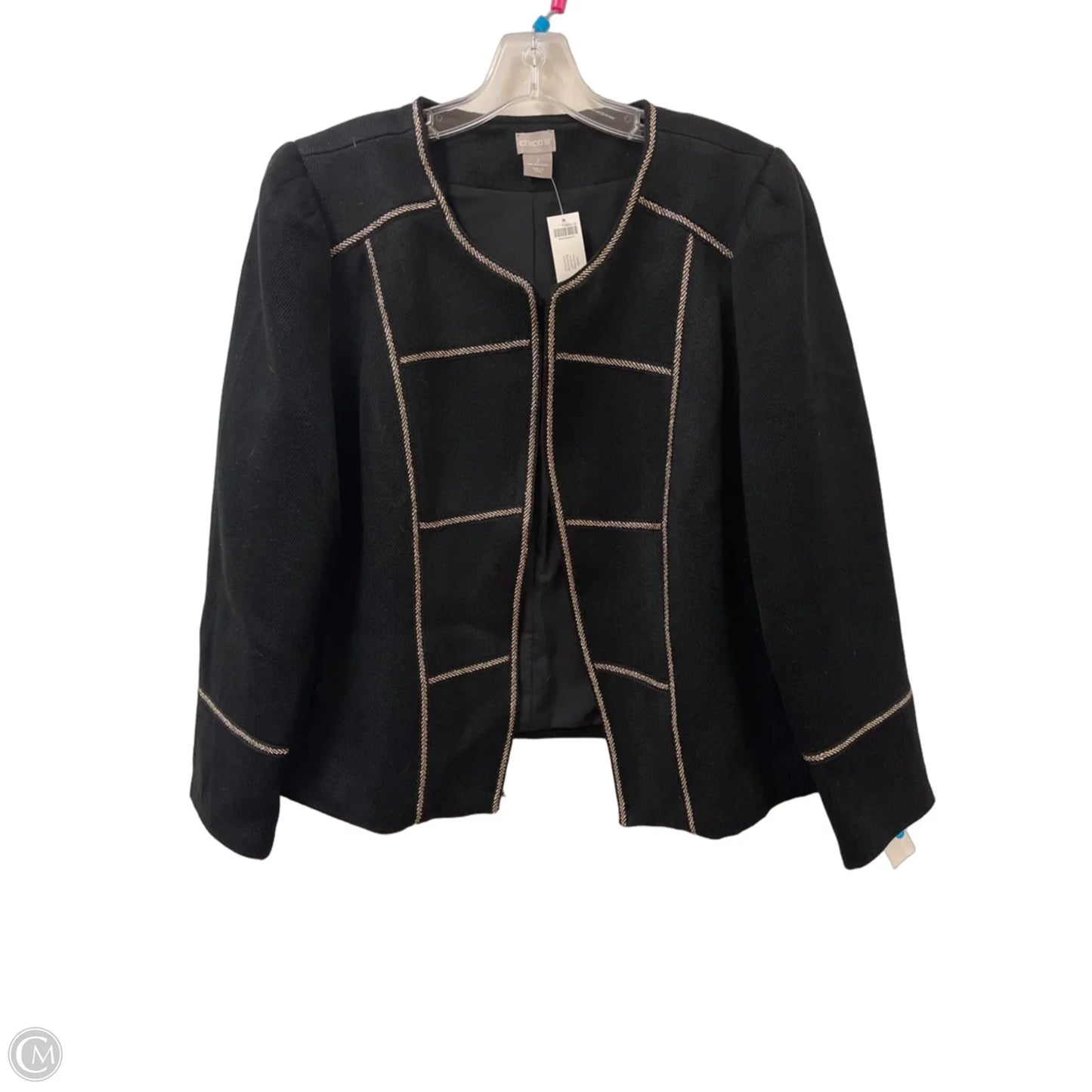 Blazer By Chicos In Black, Size: L