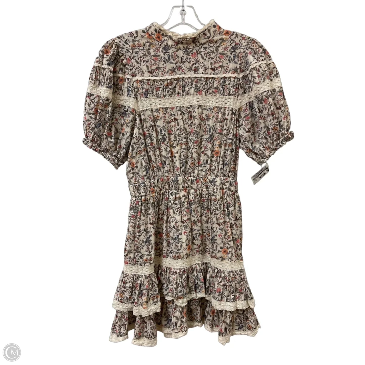 Dress Casual Midi By Cmb In Floral Print, Size: M