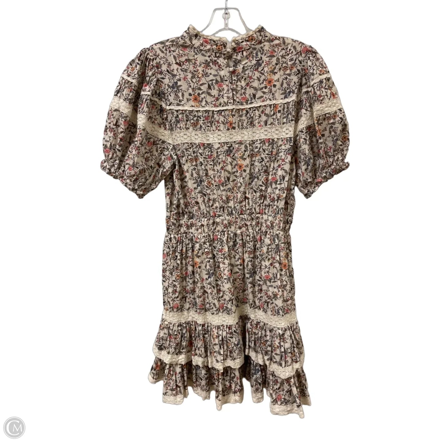 Dress Casual Midi By Cmb In Floral Print, Size: M