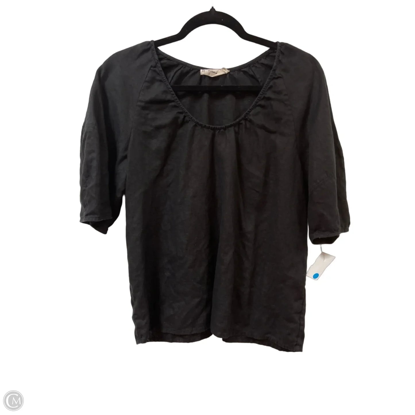 Top Short Sleeve By Everlane In Black, Size: M