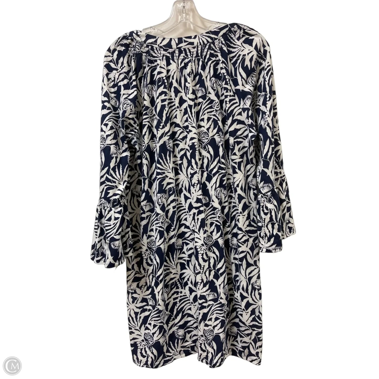 Dress Designer By Lilly Pulitzer In Navy, Size: L