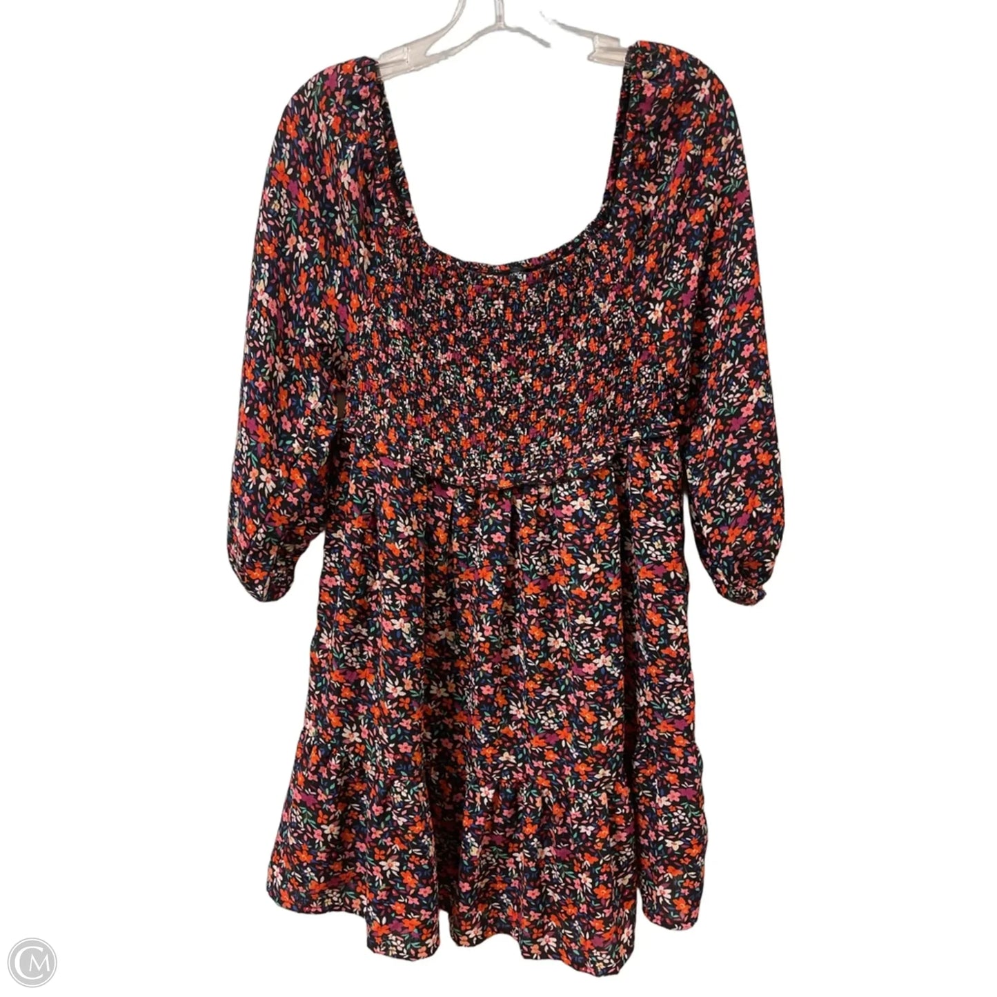 Dress Casual Short By Dokotoo In Floral Print, Size: M