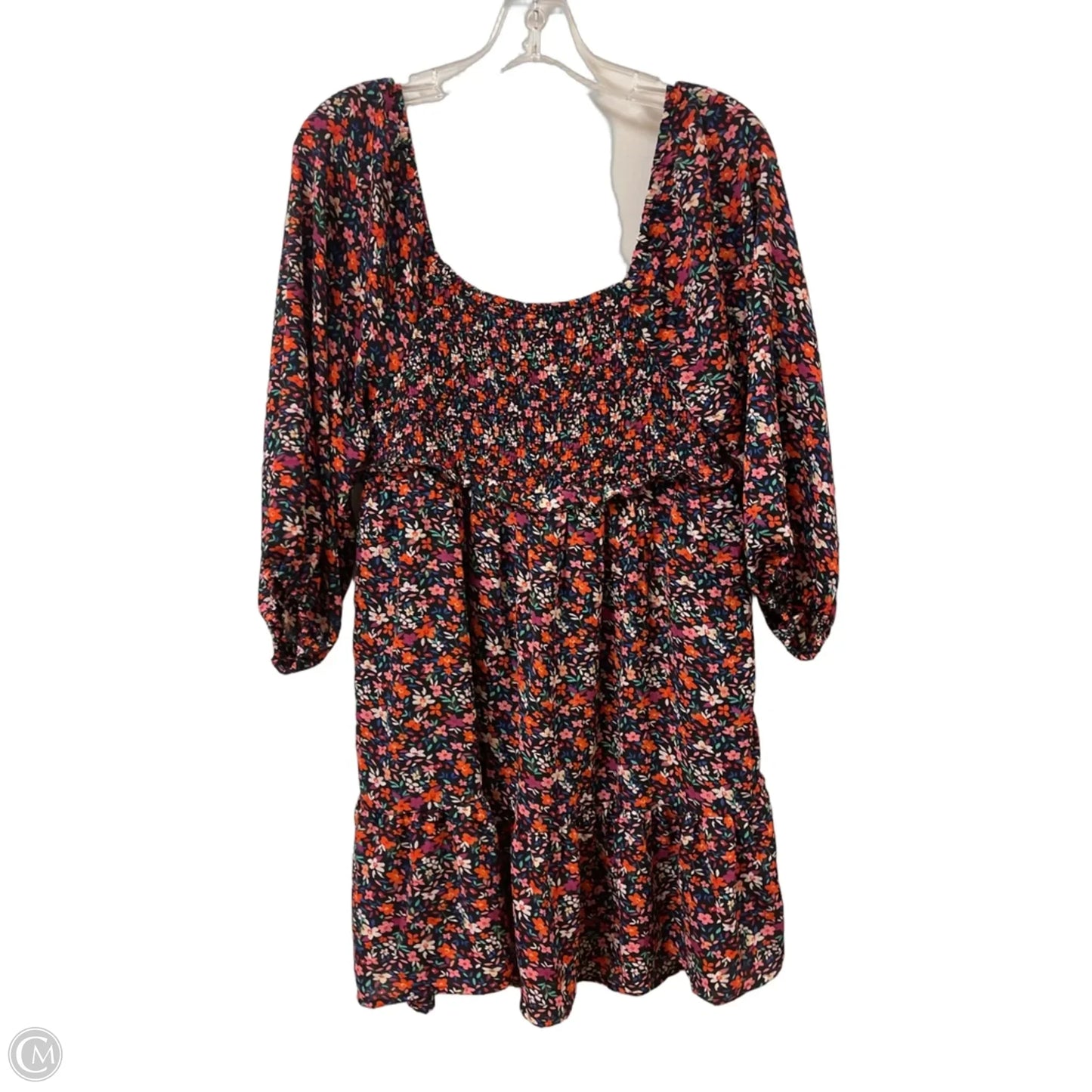 Dress Casual Short By Dokotoo In Floral Print, Size: M